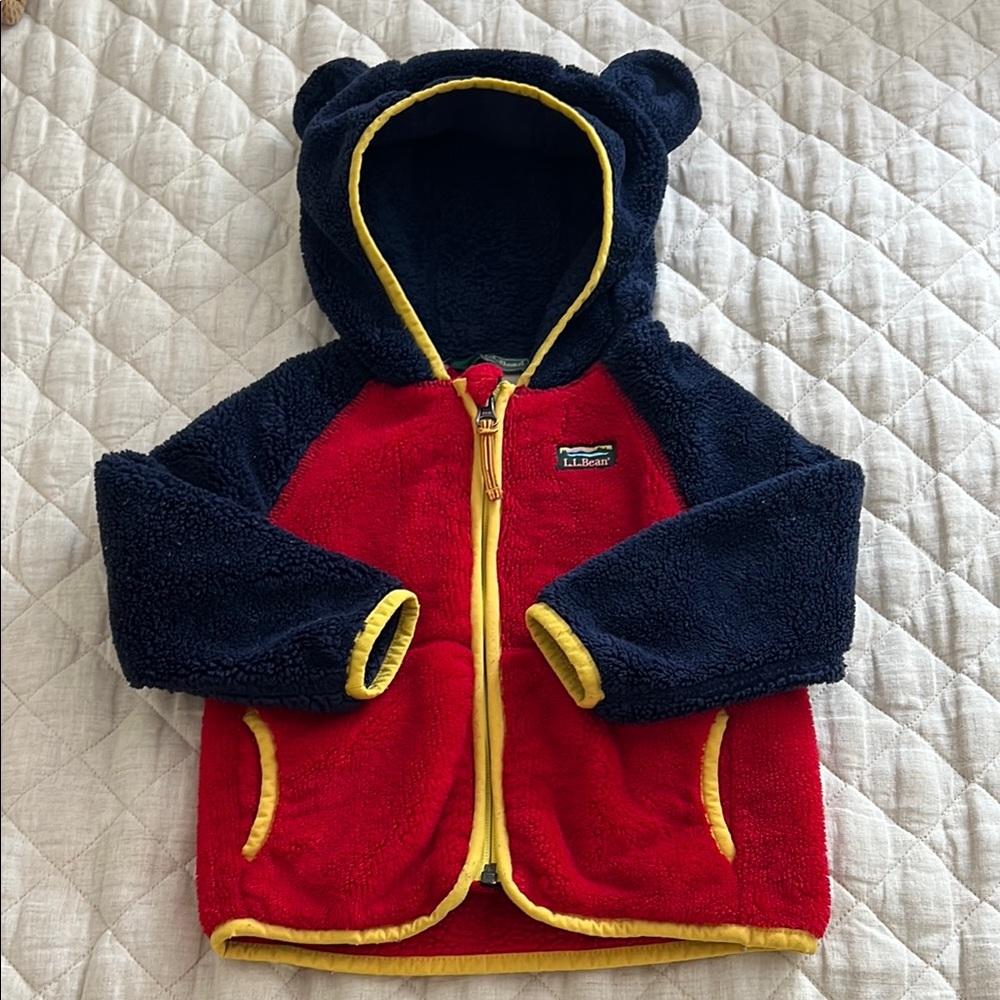 L.L. Bean Kids' Fleece Jacket with Bear Ears